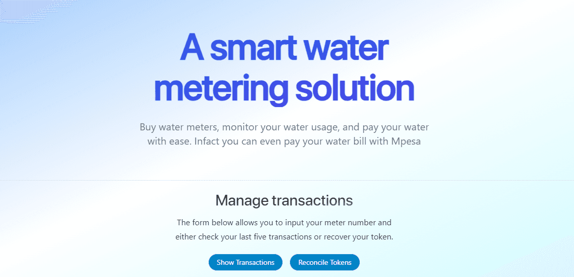 Smart Water Metering Project